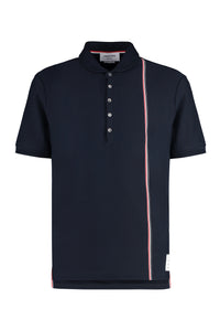 Short sleeve cotton polo shirt